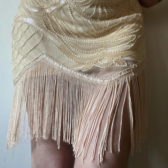 1920’s style beaded sequin dress (S) - Picture 4 of 16